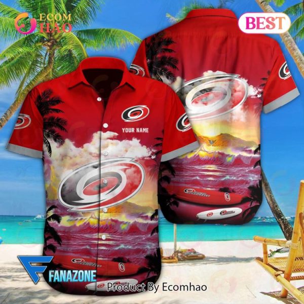 Carolina Hurricanes NHL Custom Hawaii Shirt