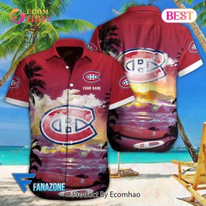 Montreal Canadiens NHL Custom Hawaii Shirt