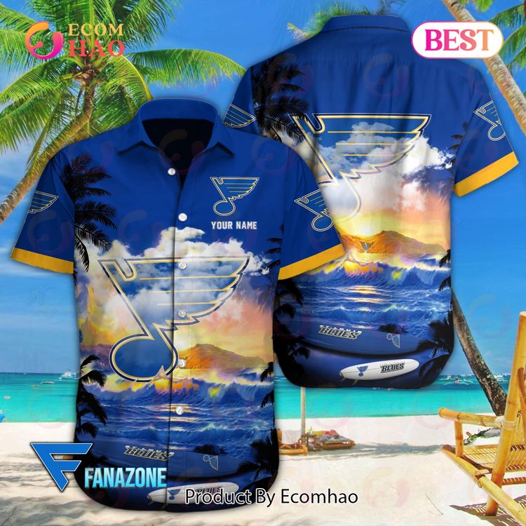 St. Louis Blues NHL Custom Hawaii Shirt