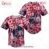 NHL Dallas Stars Special Hawaiian Design Baseball Jersey