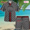 NEW Gucci Dragonfly Hawaiian Shirt & Beach Shorts