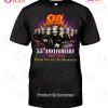 40 Years Of 1983 – 2023 Red Hot Chili Peppers Thank You For The Memories T-Shirt