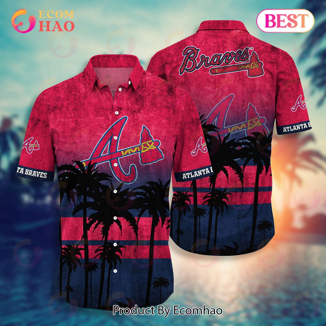 Atlanta Braves MLB Hawaiian Shirt Summerytime Aloha Shirt - Trendy