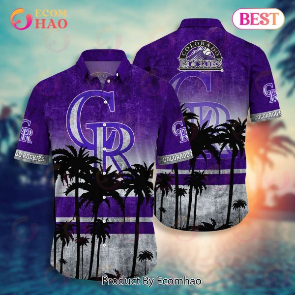 Colorado Rockies MLB Hawaii Shirt & Short Style Hot Trending Summer