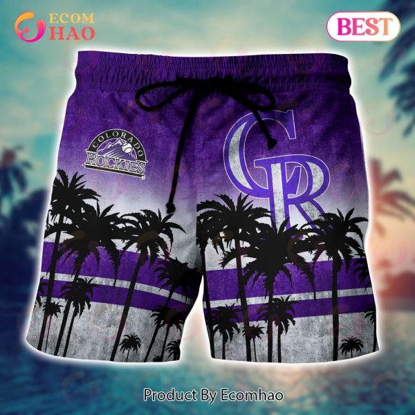 Colorado Rockies MLB Hawaii Shirt & Short Style Hot Trending Summer