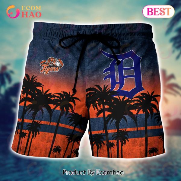 Detroit Tigers MLB Hawaii Shirt & Short Style Hot Trending Summer