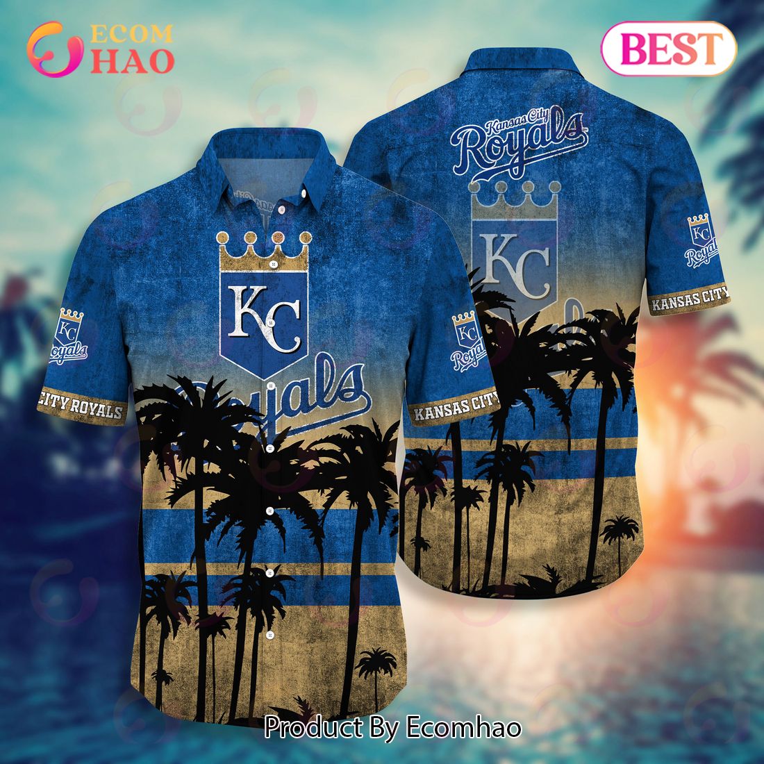 Kansas City Royals MLB Independence Day Unisex Hawaiian Shirt