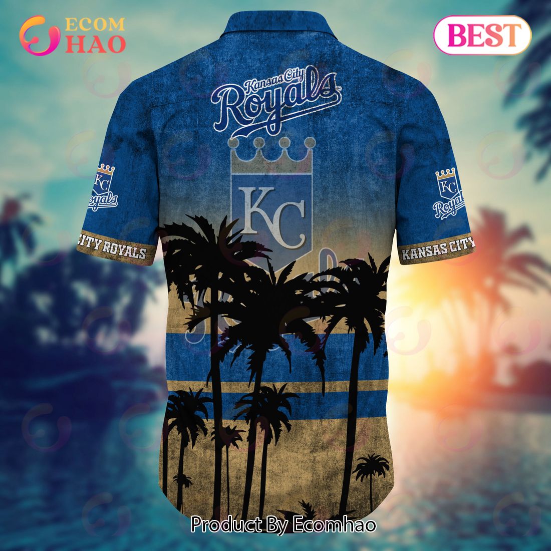 Kansas City Royals Major League Baseball MLB 2023 AOP Hawaiian Shirt