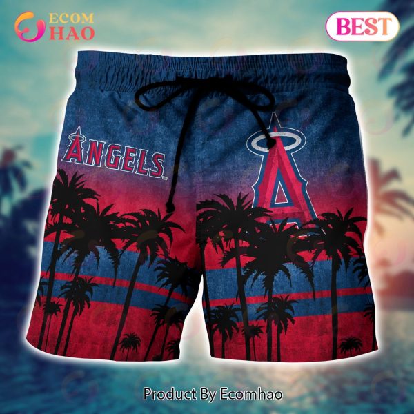 Los Angeles Angels MLB Hawaii Shirt & Short Style Hot Trending Summer
