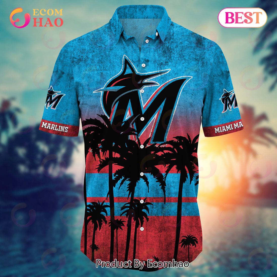 LIMITED] Miami Marlins MLB Hawaiian Shirt, New Gift For Summer