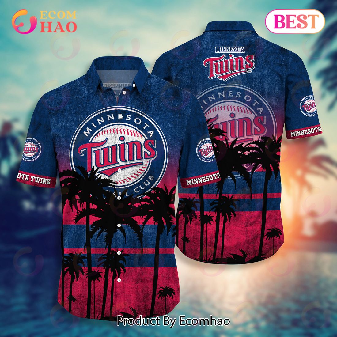 Minnesota Twins Major League Baseball Hawaiian Shirt with 3D