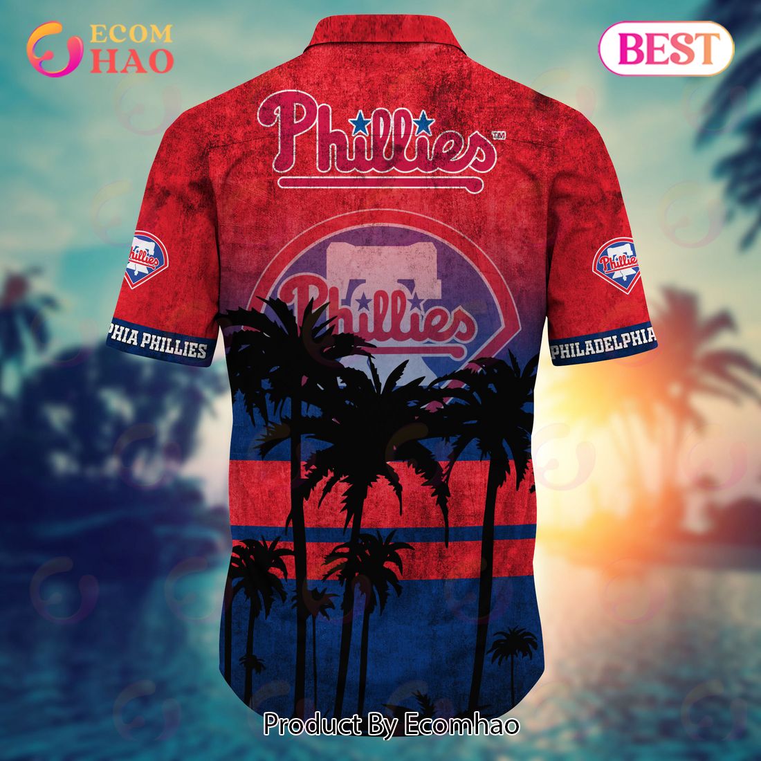 Philadelphia Phillies Major League Baseball 2023 AOP Short Sleeve 3D  Hawaiian Shirt Summer Gift