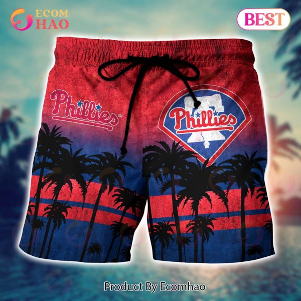 Philadelphia Phillies MLB Hawaii Shirt & Short Style Hot Trending Summer