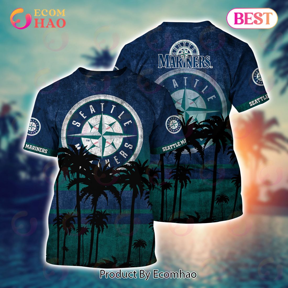 Seattle Mariners MLB Hawaii Shirt & Short Style Hot Trending Summer