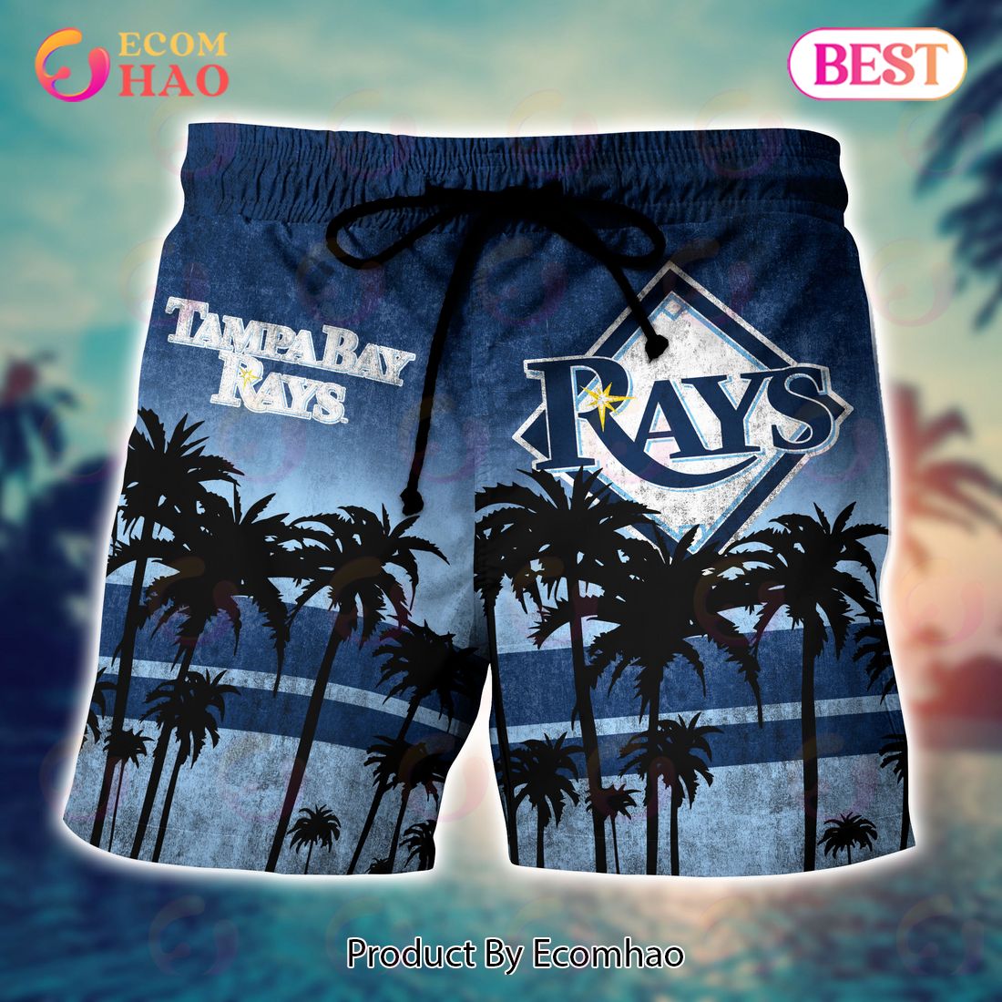 Tampa Bay Rays Major League Baseball 3D Print Hawaiian Shirt Gift For Men  And Women