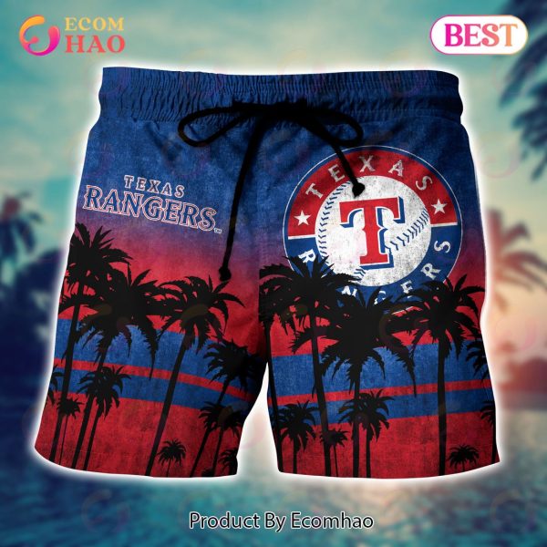 Texas Rangers MLB Hawaii Shirt & Short Style Hot Trending Summer