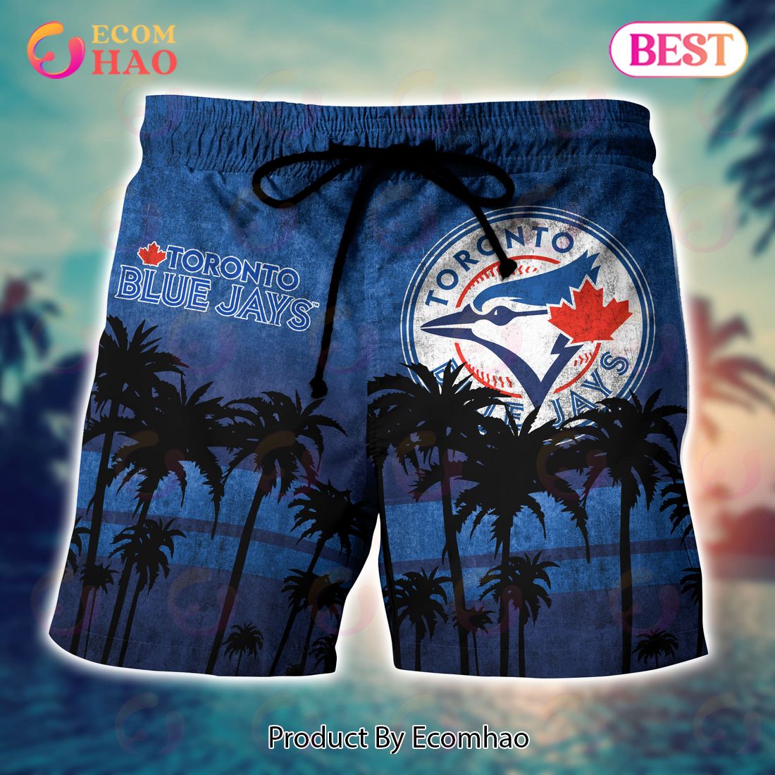 LIMITED] Toronto Blue Jays MLB-Summer Hawaiian Shirt And Shorts