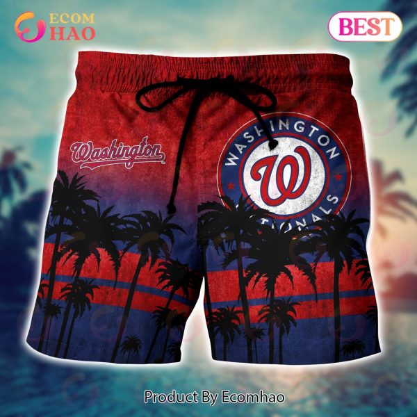 Washington Nationals MLB Hawaii Shirt & Short Style Hot Trending Summer