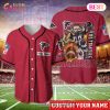 Arizona Cardinals NFL Personalized Baseball Jersey