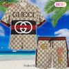 NEW Gucci King Hawaiian Shirt & Beach Shorts