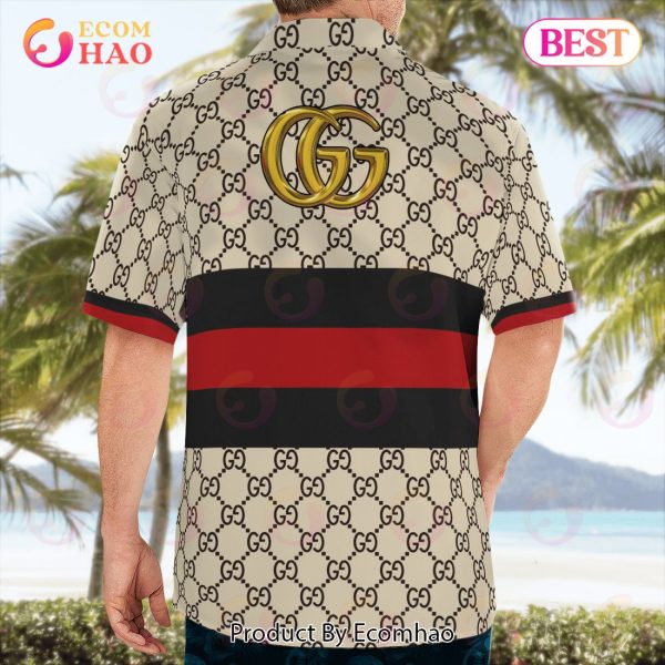 NEW Gucci Hot Summer 2023 Hawaiian Shirt & Beach Shorts