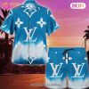NEW Gucci King Black Color  Hawaiian Shirt & Beach Shorts