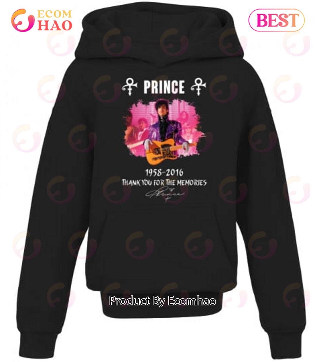 Prince 1958 – 2016 Thank You For The Memories T-Shirt