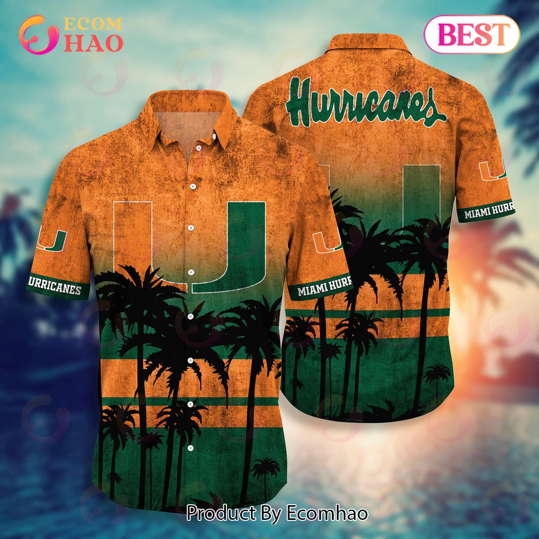 TRENDING] Miami Hurricanes Personalized Hawaiian Shirt