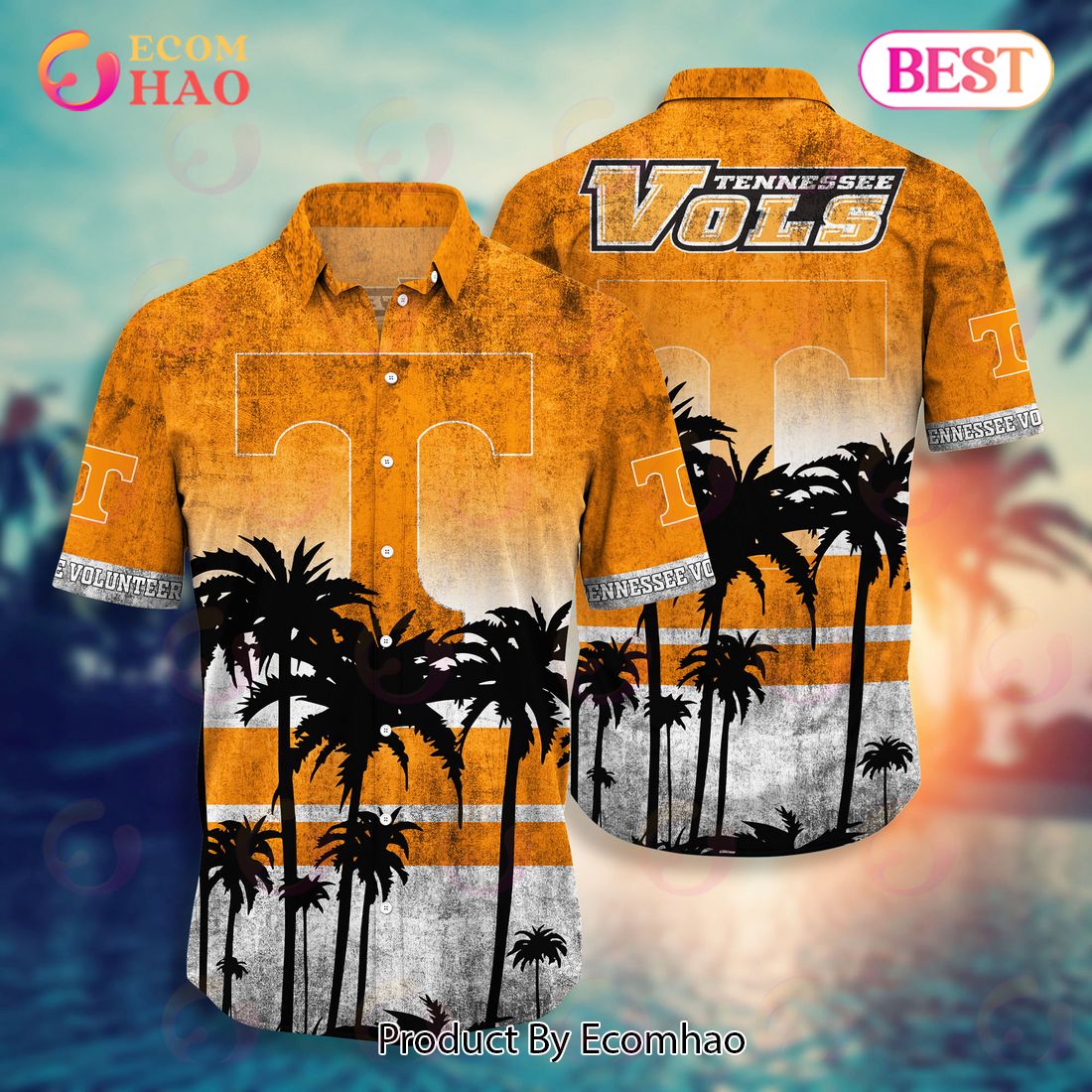 Texas Longhorns Hawaii Shirt & Short Style Hot Trending Summer