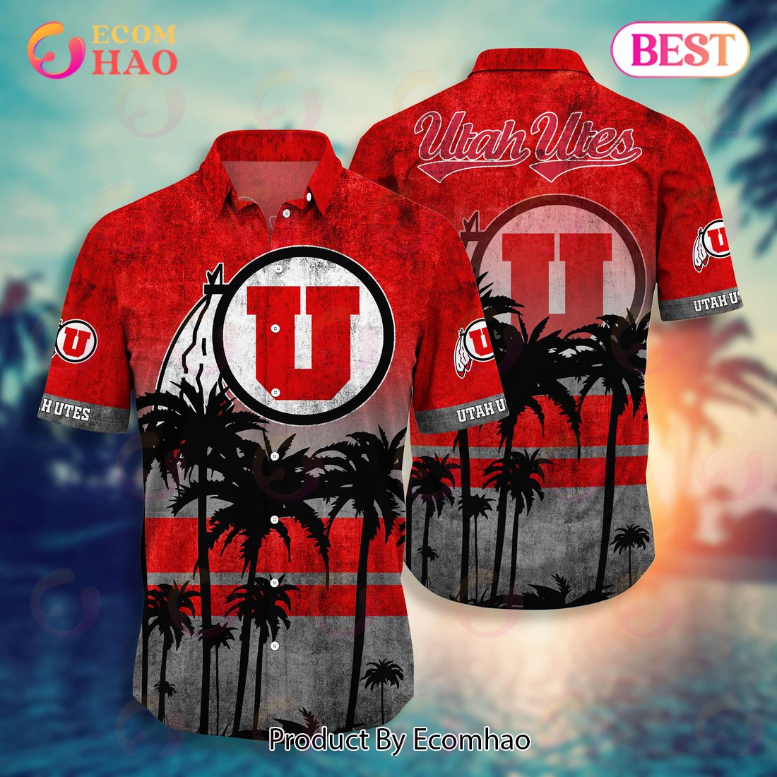 Wisconsin Badgers Hawaii Shirt & Short Style Hot Trending Summer