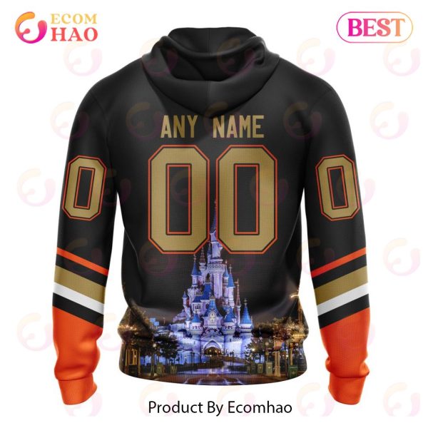 NHL Anaheim Ducks Special Design With Disneyland 3D Hoodie