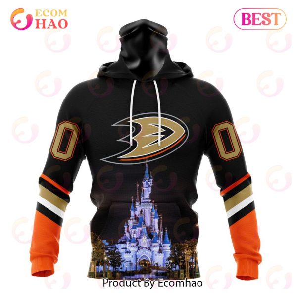 NHL Anaheim Ducks Special Design With Disneyland 3D Hoodie