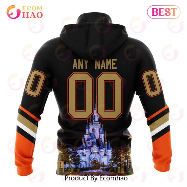 NHL Anaheim Ducks Special Design With Disneyland 3D Hoodie