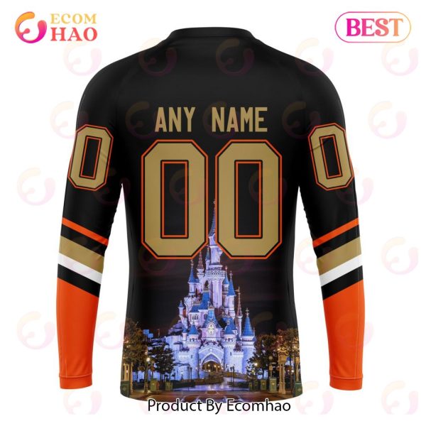 NHL Anaheim Ducks Special Design With Disneyland 3D Hoodie