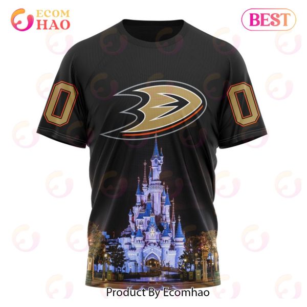 NHL Anaheim Ducks Special Design With Disneyland 3D Hoodie