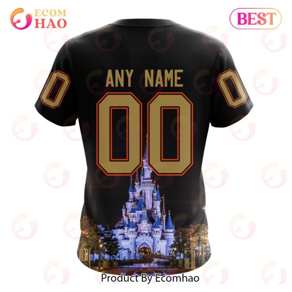 NHL Anaheim Ducks Special Design With Disneyland 3D Hoodie