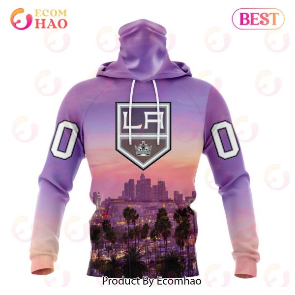 NHL Los Angeles Kings Special Design With City Skyline 3D Hoodie