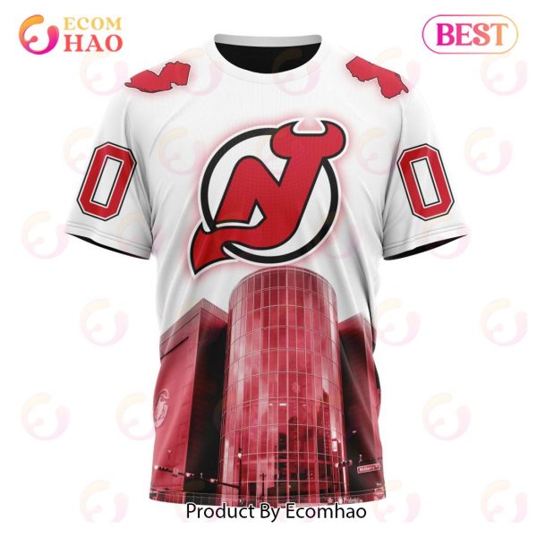 NHL New Jersey Devils Special Design With Prudential Center 3D Hoodie