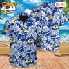 NFL Miami Dolphins Special Hawaiian Tropical Leaves Design Button Shirt