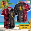 NHL Carolina Hurricanes Special Custom Name Hawaiian Design Button Shirt