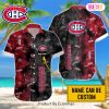 NHL Minnesota Wild Special Custom Name Hawaiian Design Button Shirt