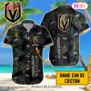 NHL Washington Capitals Special Custom Name Hawaiian Design Button Shirt