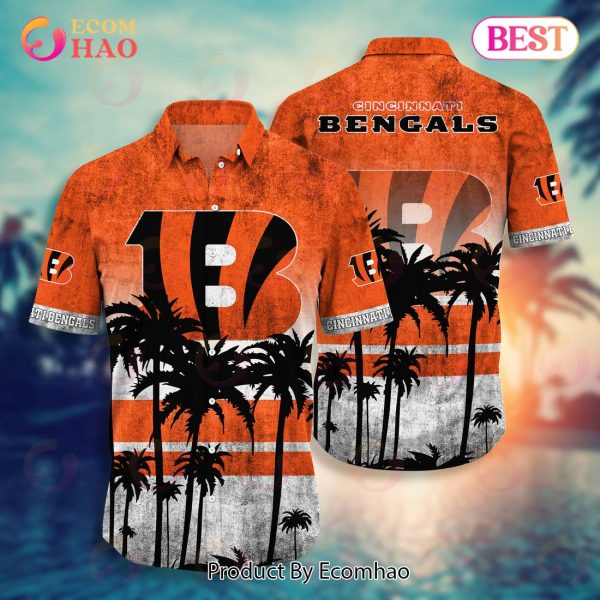 NFL Cincinnati Bengals Hawaii Shirt & Short Style Hot Trending Summer