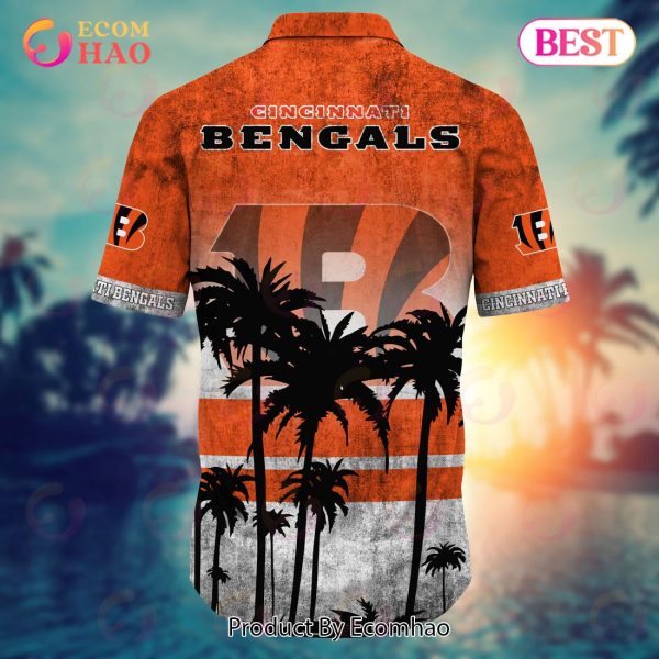 NFL Cincinnati Bengals Hawaii Shirt & Short Style Hot Trending Summer