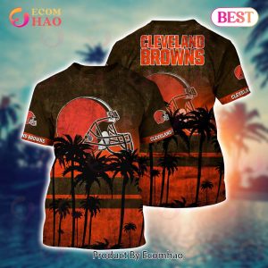NFL Cleveland Browns Hawaii Shirt & Short Style Hot Trending Summer