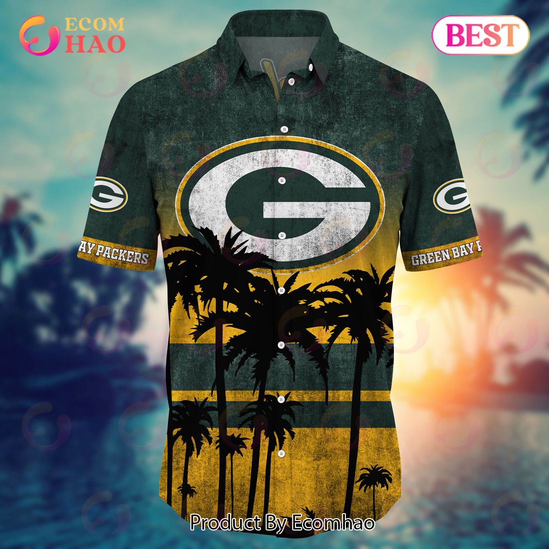 TRENDING] Green Bay Packers NFL Hawaiian Shirt, Retro Vintage Summer