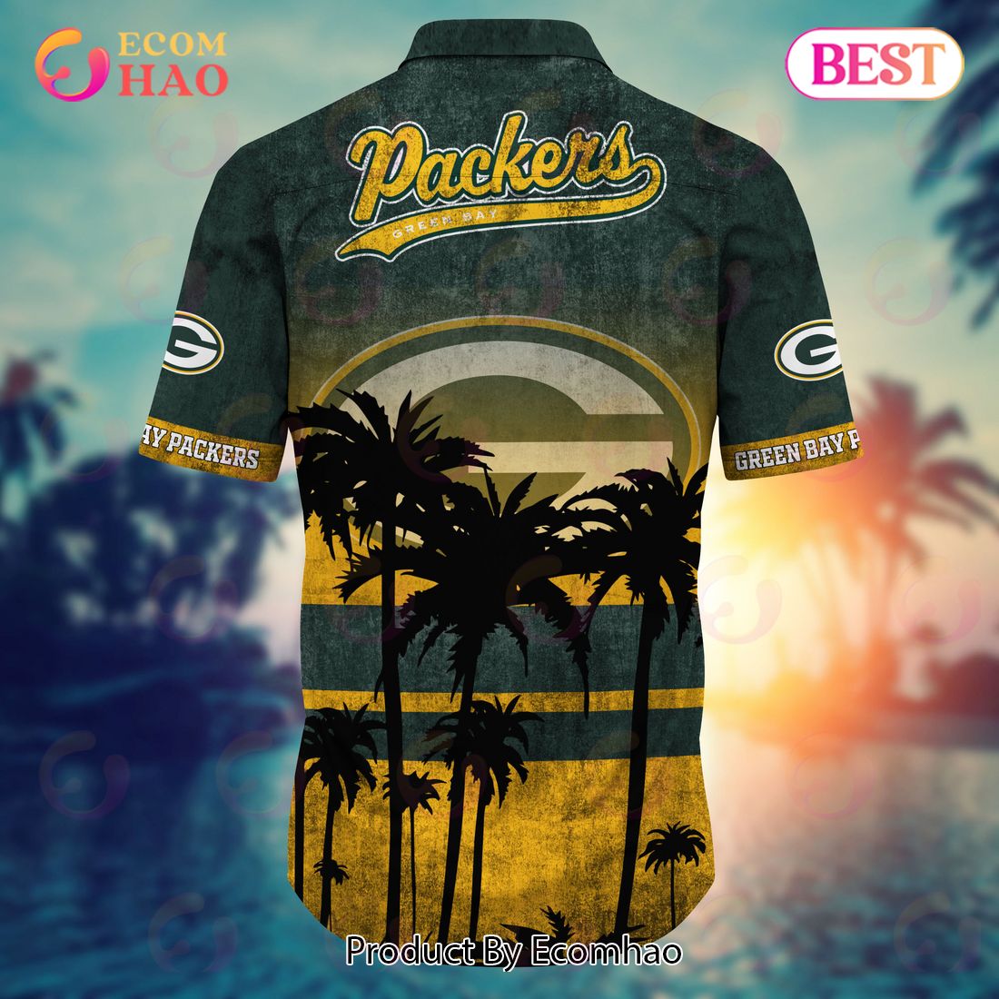 TRENDING] Green Bay Packers NFL Hawaiian Shirt, Retro Vintage Summer