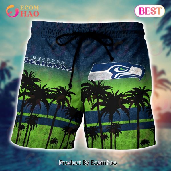 NFL Seattle Seahawks Hawaii Shirt & Short Style Hot Trending Summer