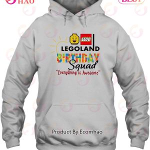 Legoland Birthday Squad Everything Is Awesome Lego T-Shirt