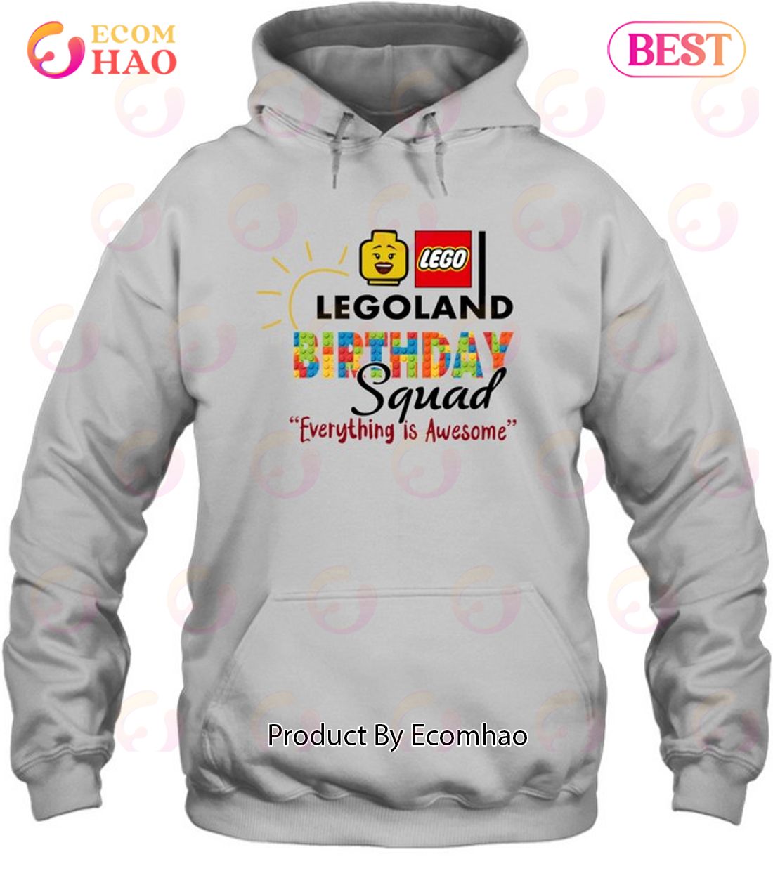 Legoland Birthday Squad Everything Is Awesome Lego T-Shirt